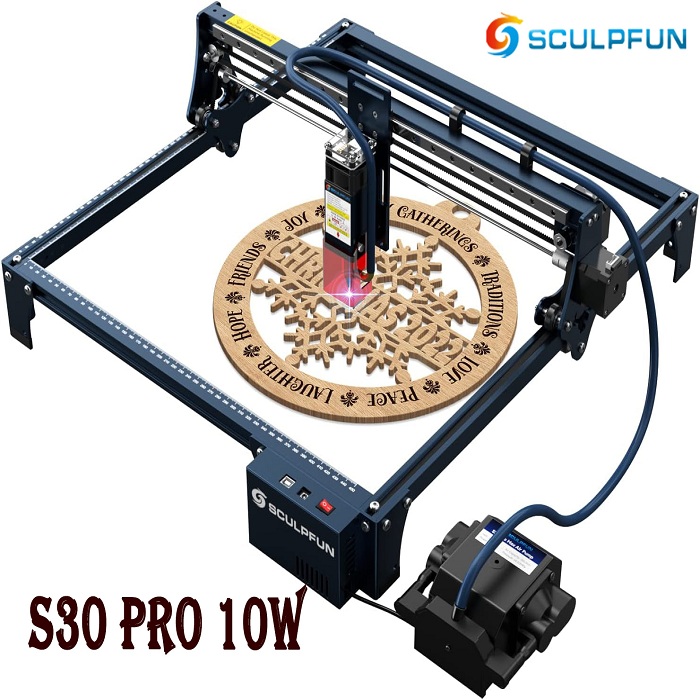 SCULPFUN S9 Thick Sheet Cutting Test and Cutting Recommendations Laser  Engraving Machine 